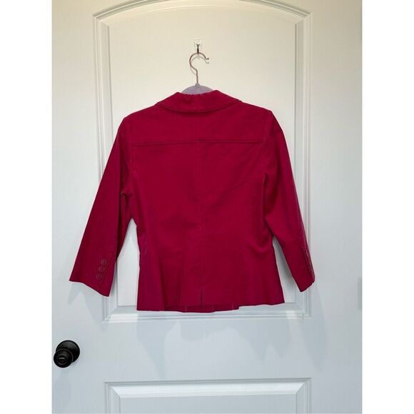 Halogen Hot Pink Corduroy Jacket Size Medium - Picture 4 of 7